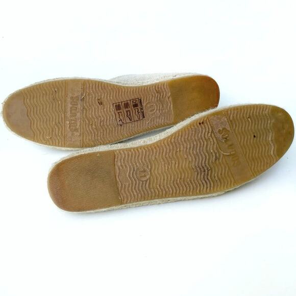 Soludos Unisex Rainbow Espadrilles Linen Slip-On Shoes Pride Edition Beach Flats - Picture 6 of 16